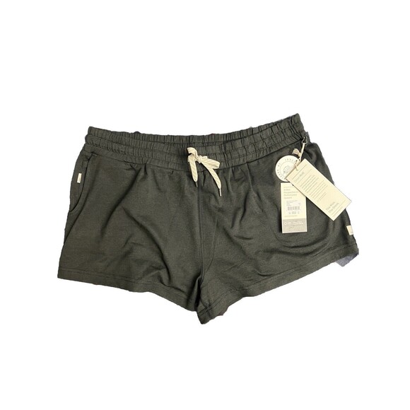 Vuori Women’s Halo Performance Short Black Heather Size XL New w/tag $64